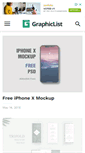 Mobile Screenshot of graphiclist.com
